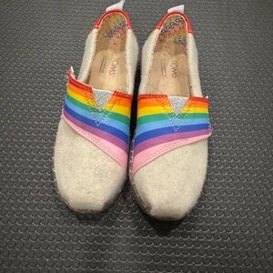 TOMS Multicolor Alpargata slip-ons kids size 11